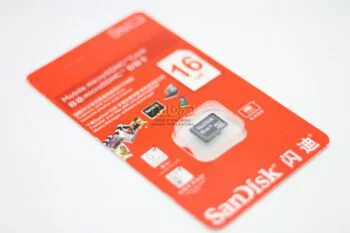 כרטיס זיכרון מיקרו SD 16GB