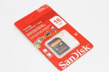 כרטיס זיכרון למצלמה 16GB