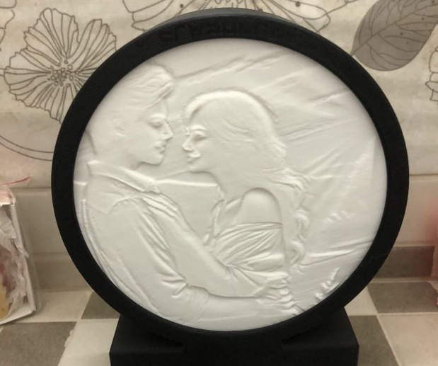 מנורת לילה עם תמונה אישית - מעגל האור